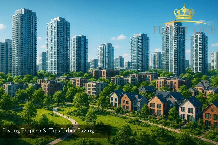 Listing Properti & Urban Living - Planet One Realty
