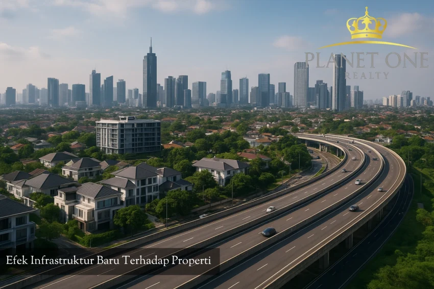 Efek Infrastruktur Baru Terhadap Nilai Properti Premium