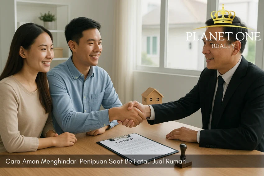Cara Aman Menghindari Penipuan Saat Beli atau Jual Rumah