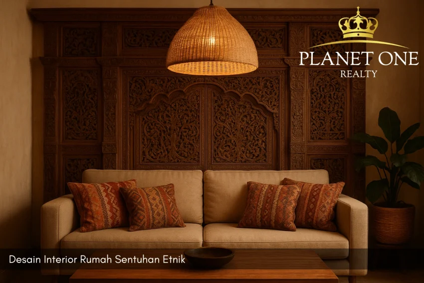Desain Interior Rumah dengan Sentuhan Etnik