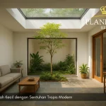 Inspirasi Rumah Kecil dengan Sentuhan Tropis Modern
