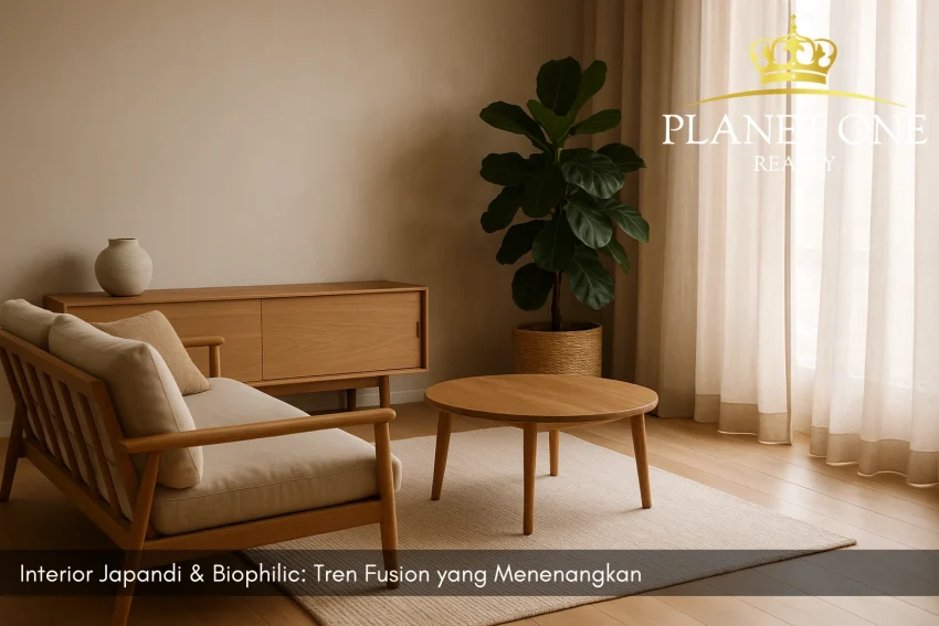 Interior Japandi & Biophilic: Tren Fusion yang Menenangkan