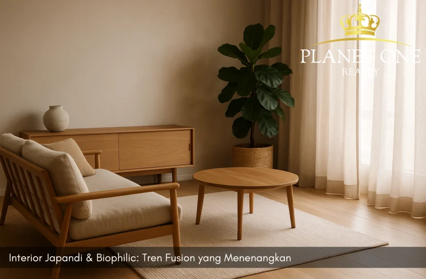 Interior Japandi & Biophilic: Tren Fusion yang Menenangkan