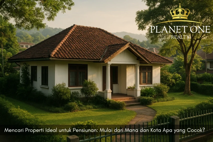 Mencari Properti Ideal untuk Pensiunan: Mulai dari Mana dan Kota Apa yang Cocok?