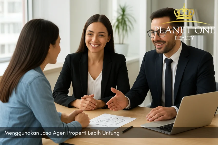 Menggunakan Jasa Agen Properti Lebih Untung