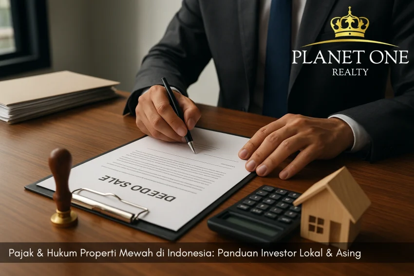 Pajak & Hukum Properti Mewah di Indonesia: Panduan Investor Lokal & Asing