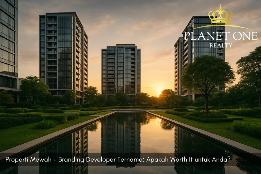 Properti Mewah + Branding Developer Ternama: Apakah Worth It untuk Anda?