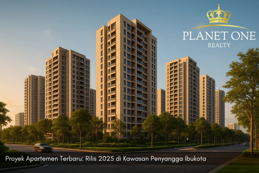 Proyek Apartemen Terbaru: Rilis 2025 di Kawasan Penyangga Ibukota