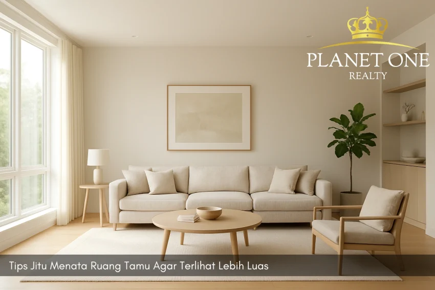Tips Jitu Menata Ruang Tamu Agar Terlihat Lebih Luas