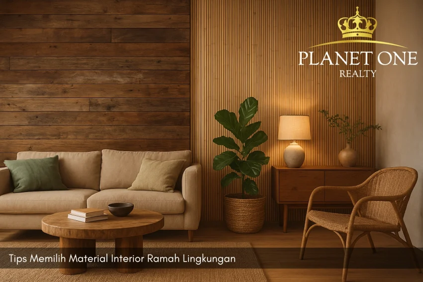 Tips Memilih Material Interior Ramah Lingkungan