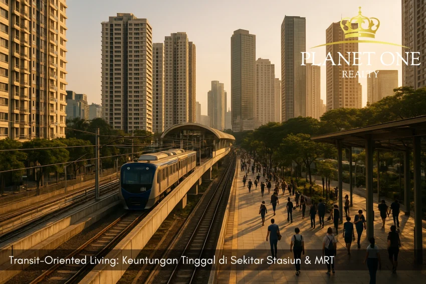 Transit-Oriented Living: Keuntungan Tinggal di Sekitar Stasiun & MRT