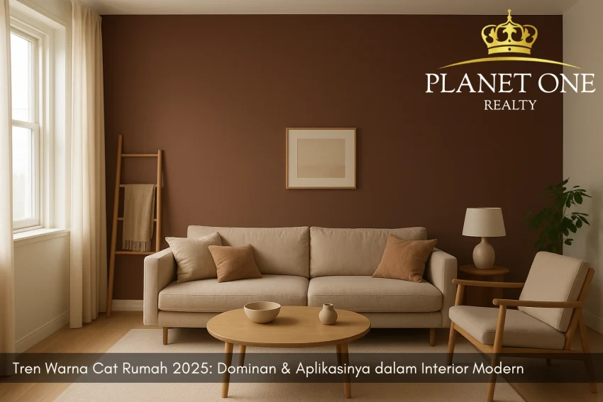 Tren Warna Cat Rumah 2025: Dominan dan Aplikasinya dalam Interior Modern